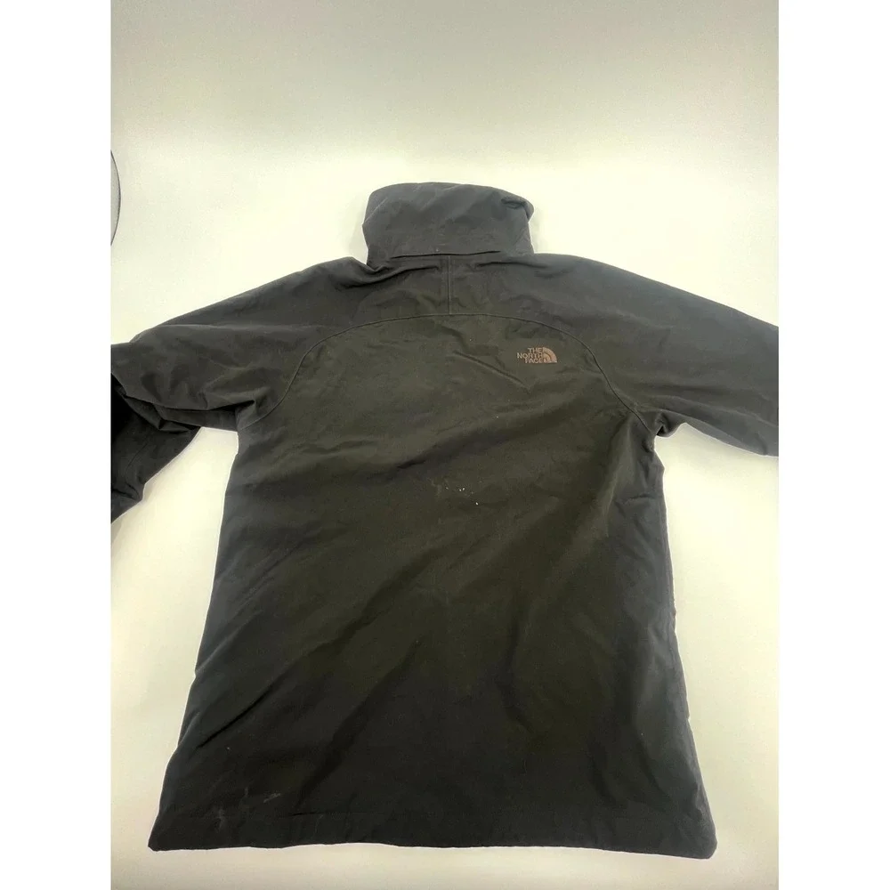 The North Face Dryvent Ski Jacket Mens Small Black Lined Waterproof Insulated